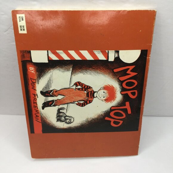 Vintage Lot 3 Kids Picture Books Curious George Pete's A Pizza Mop Top Haircut - Picture 12 of 16